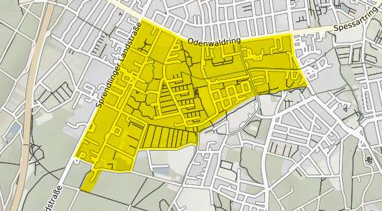 Immobilienpreisekarte Offenbach am Main Lauterborn